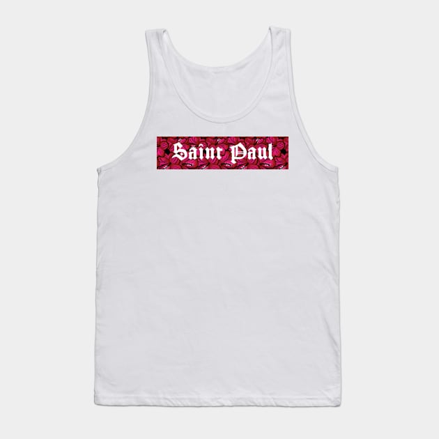 Saint Paul Flower Tank Top by Americansports